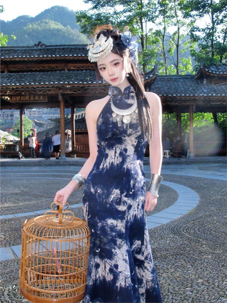 Fashion Show Ethnic Wear - Nouvelle robe batik tendance pour femme,