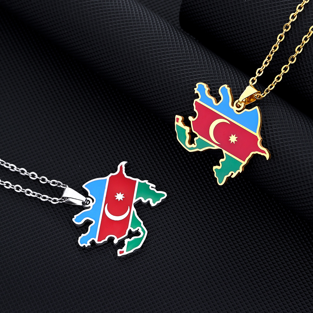 Ethnic Fashion Sale - Collier goutte à goutte géométrique pour