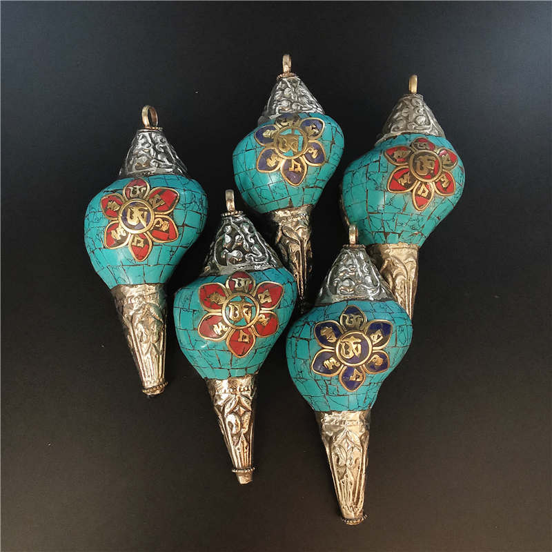 Ethnic Fashion Com - Pendentifs artisanaux en coquillages naturels, artisanat