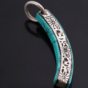 Ethnic Fashion Com - Pendentifs amulettes tibétaines TBP125 à six