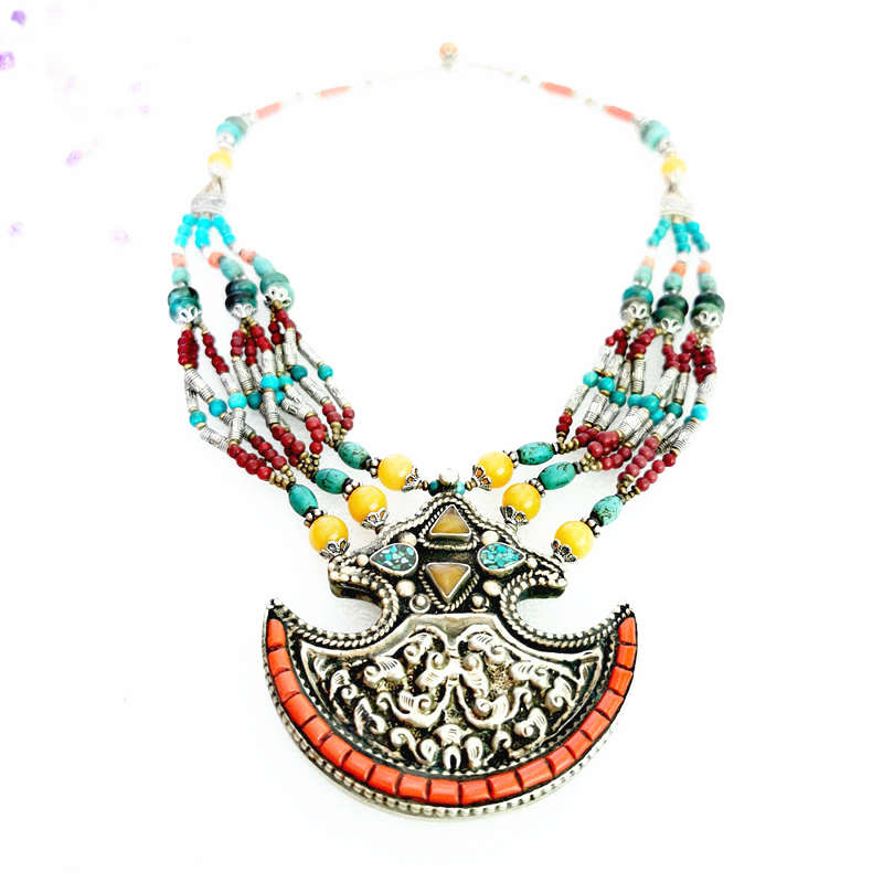 Colliers vintage Mytery Fine,  - Ethnic Fashion Com avis et prix