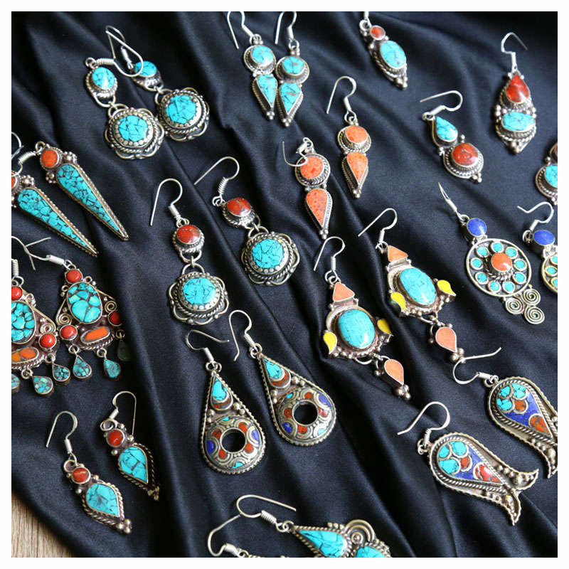 EHouseIndian-Paire de Boucles  - Ethnic Indian Fashion avis et prix