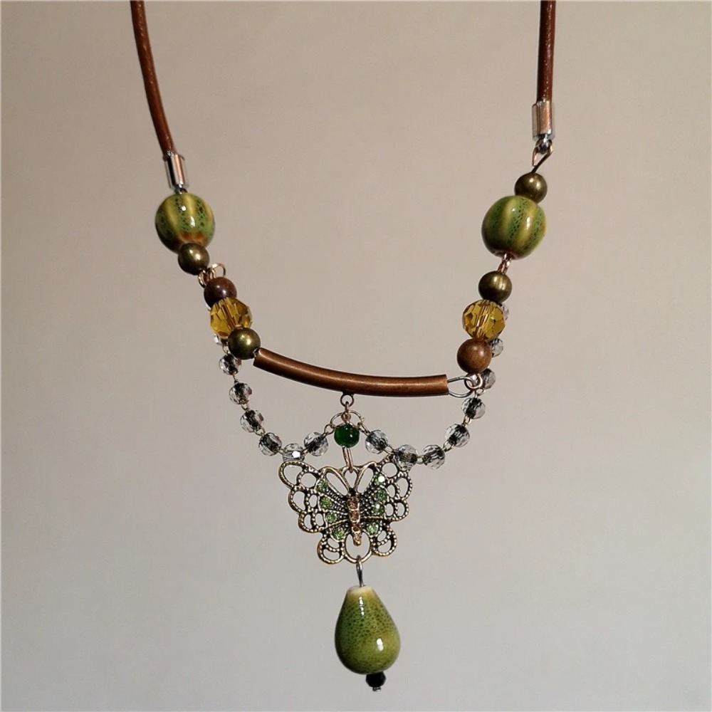 Mode perle bohême collier fait - Y2K Ethnic Fashion avis et prix