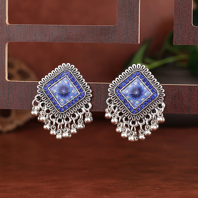 Boucles d'oreilles ethniques V - Ethnic Indian Fashion avis et prix