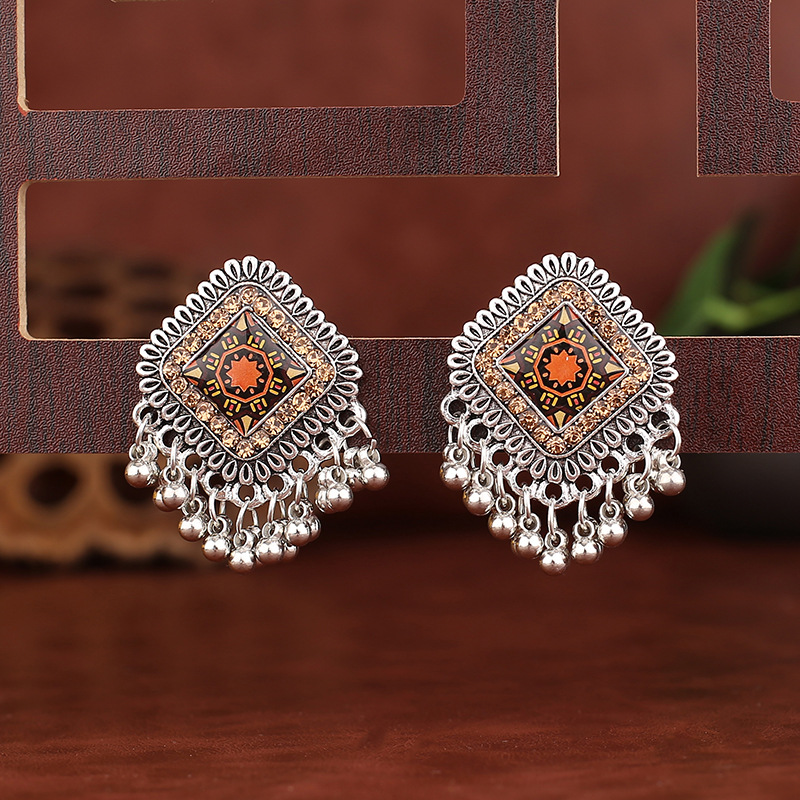Boucles d'oreilles ethniques V - Ethnic Indian Fashion avis et prix