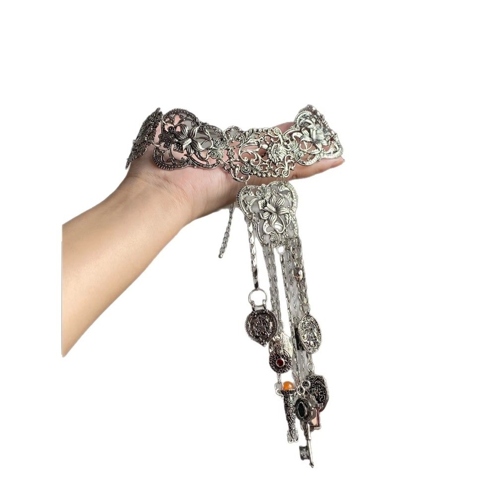 Collier long bohème rétro, sty - Y2K Ethnic Fashion avis et prix