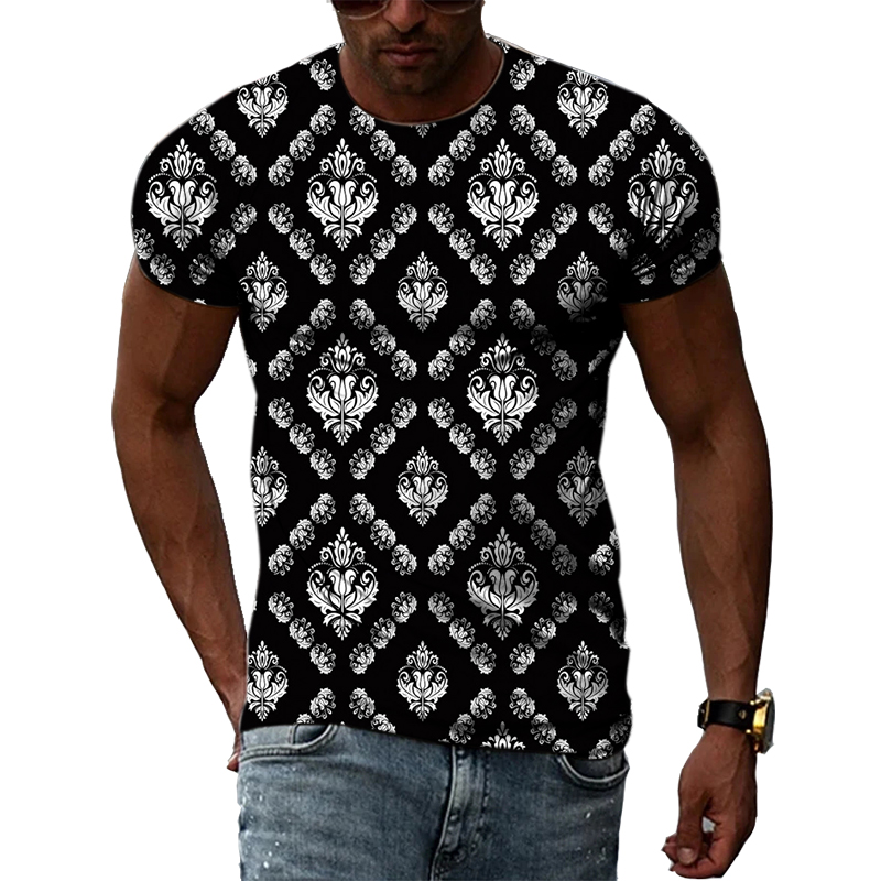 T-shirt Homme Grande Taille St - Y2K Ethnic Fashion avis et prix