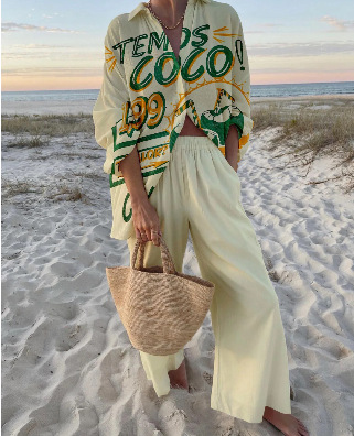 Ensemble 2 pièces imprimé boho - Ethnic Fashion Collection avis et prix