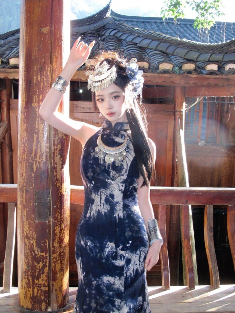 Nouvelle robe batik tendance p - Fashion Show Ethnic Wear avis et prix