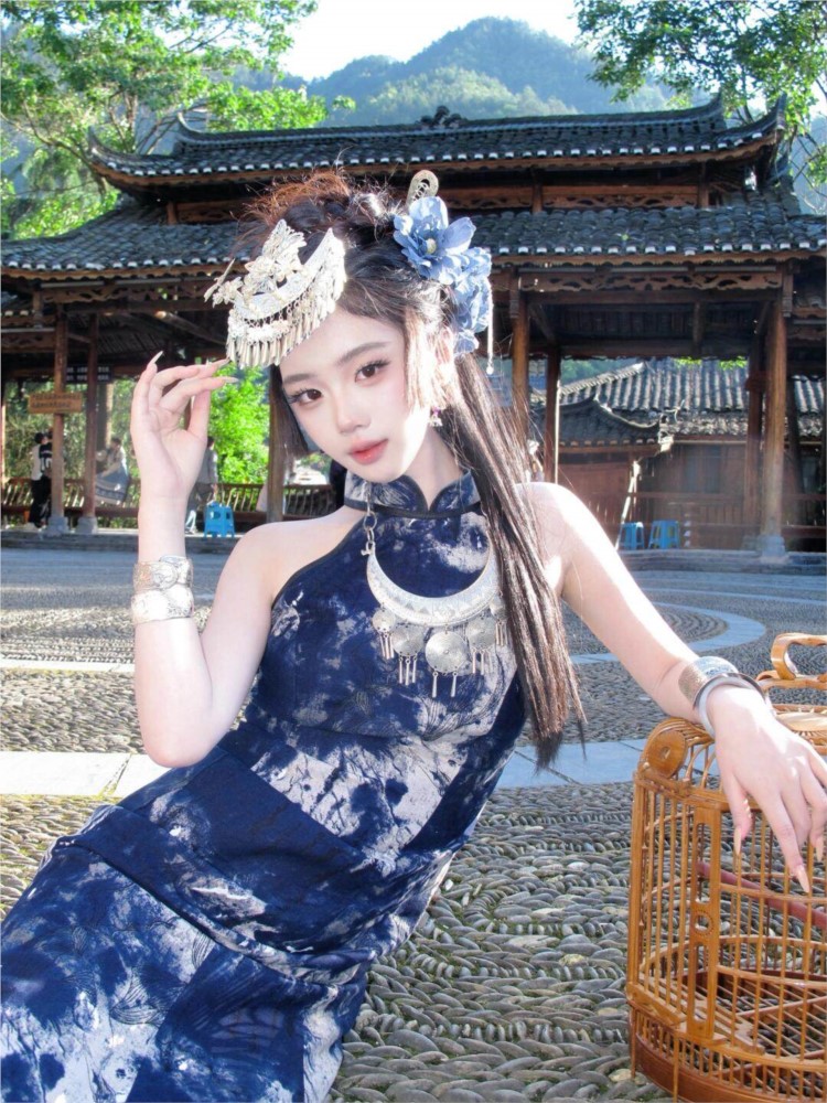 Nouvelle robe batik tendance p - Fashion Show Ethnic Wear avis et prix