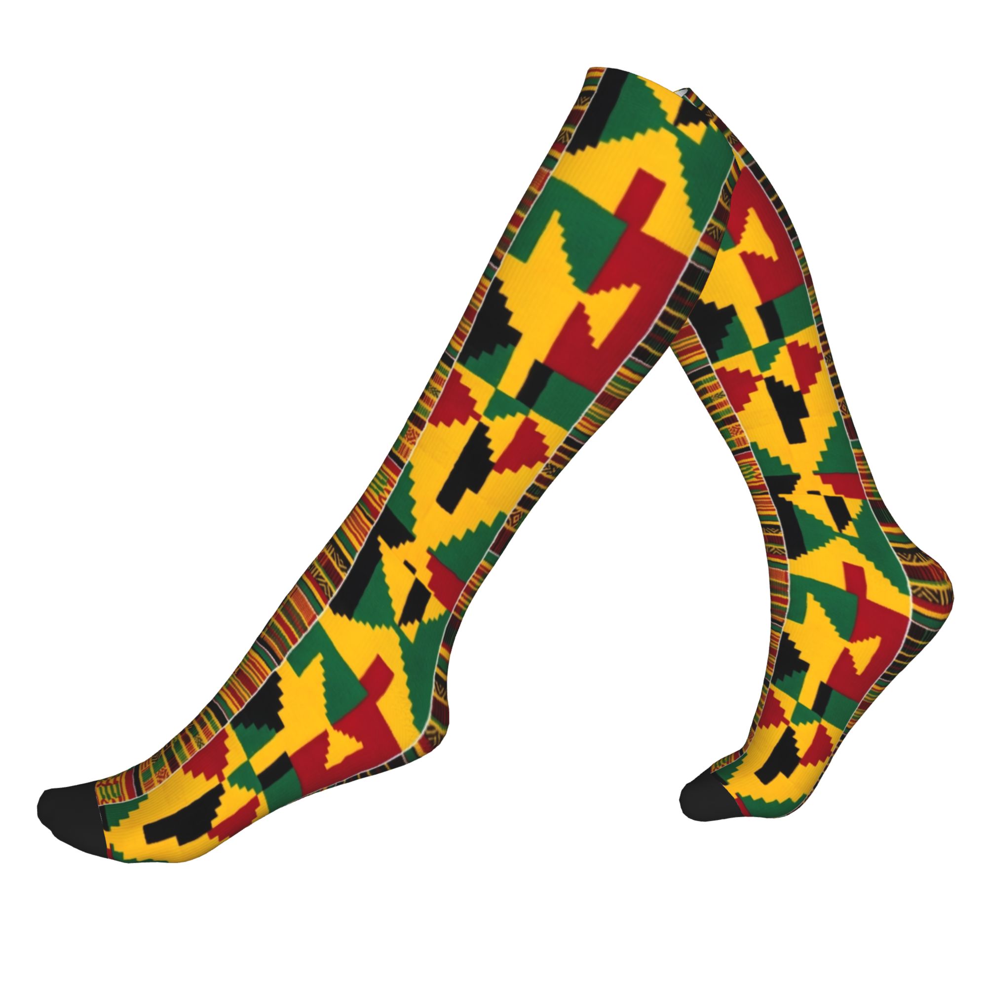 Chaussettes de sport à compres - African Ankara Print avis et prix