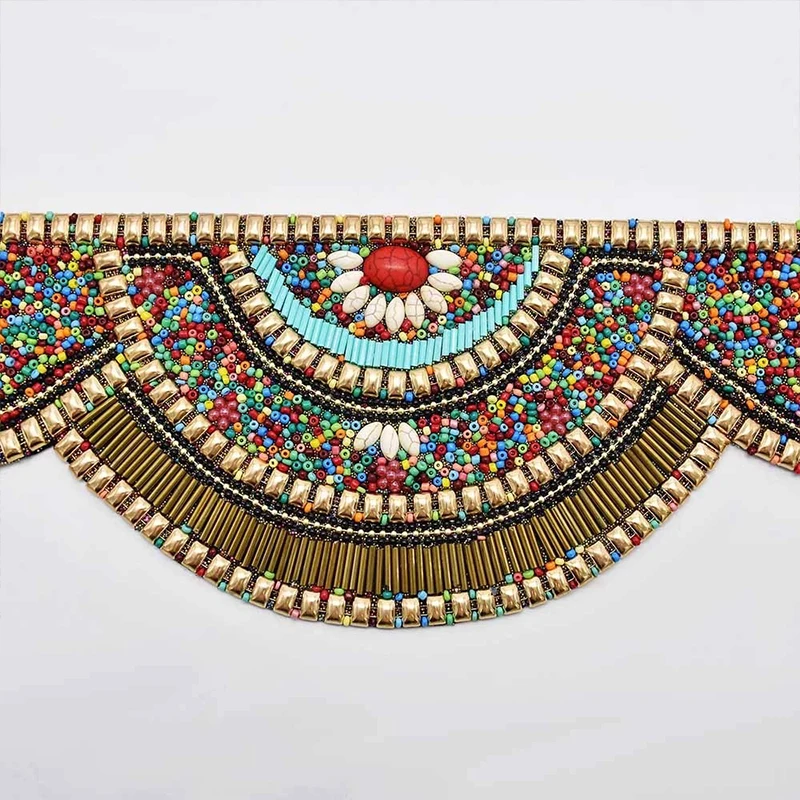 Ceinture de perles colorées po - Ethnic Indian Fashion avis et prix