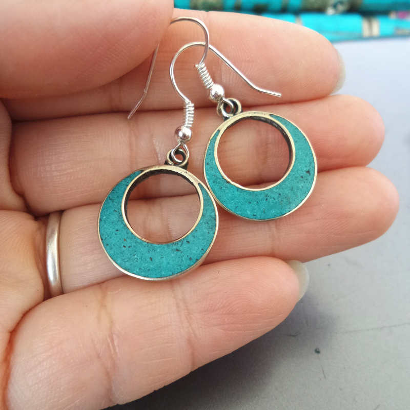Boucles d'oreilles ethniques v - Ethnic Fashion Com avis et prix