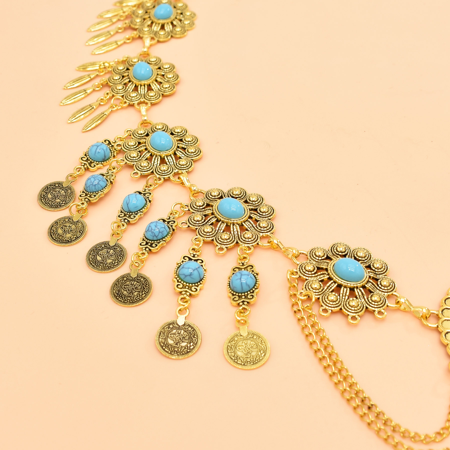 Pièces de monnaie carrées géom - Ethnic Indian Fashion avis et prix