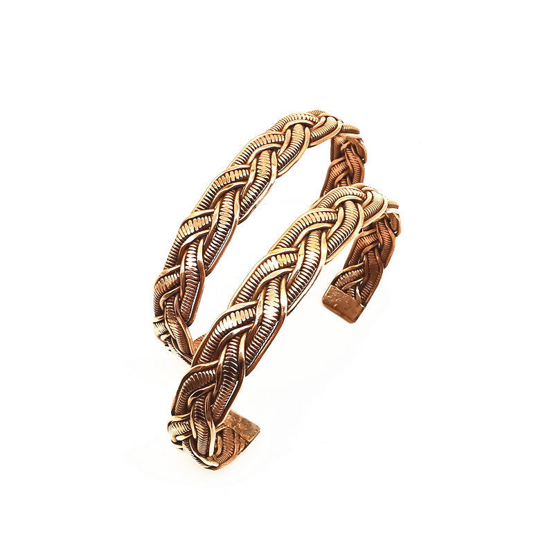 Bracelets ouverts larges en cu - Ethnic Fashion Com avis et prix