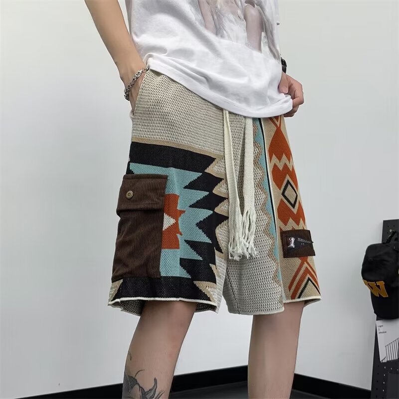 Pantalon d'été fin à la mode g - Y2K Ethnic Fashion avis et prix