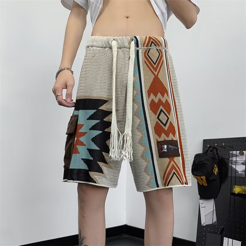 Pantalon d'été fin à la mode g - Y2K Ethnic Fashion avis et prix