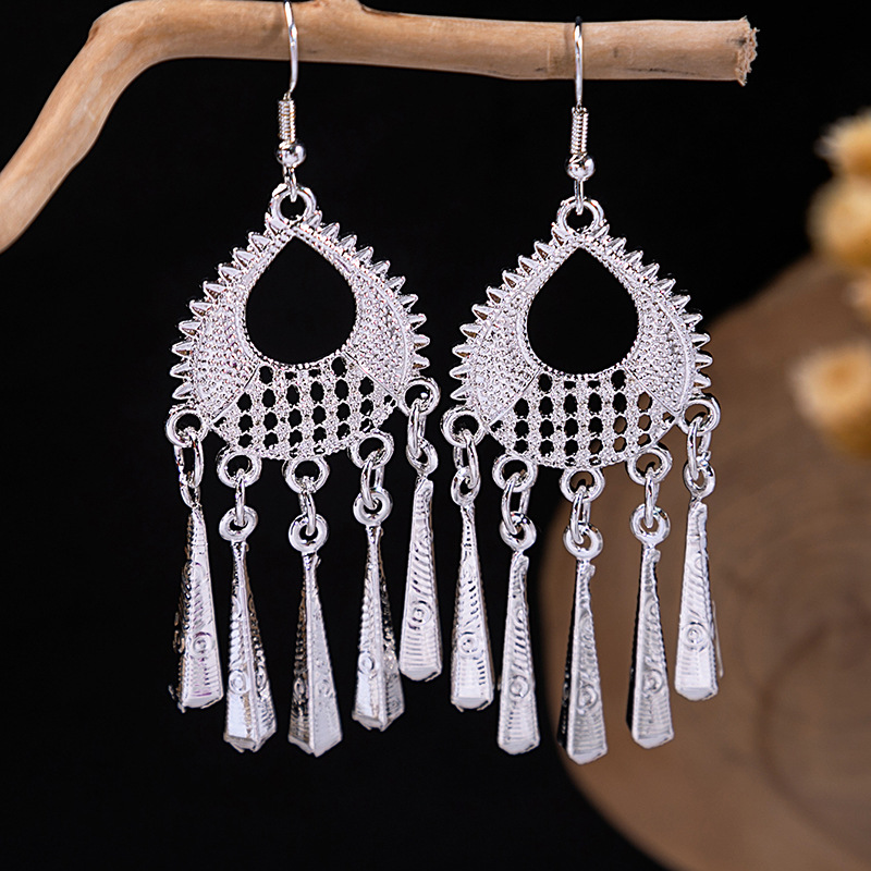 Boucles d'oreilles ethniques V - Ethnic Indian Fashion avis et prix