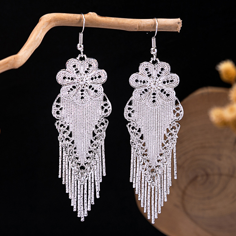 Boucles d'oreilles ethniques V - Ethnic Indian Fashion avis et prix