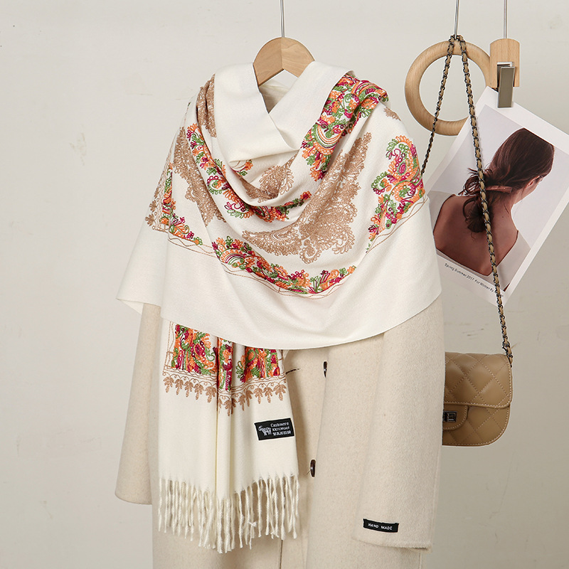 Écharpe longue en fausse fourr - Ethnic Fashion Sale avis et prix