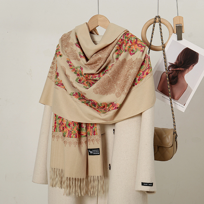 Écharpe longue en fausse fourr - Ethnic Fashion Sale avis et prix