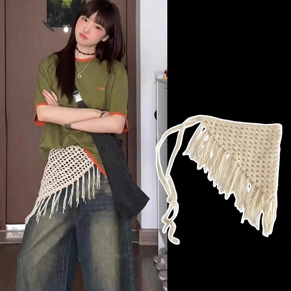 Ceinture à franges tendance, c - Y2K Ethnic Fashion avis et prix