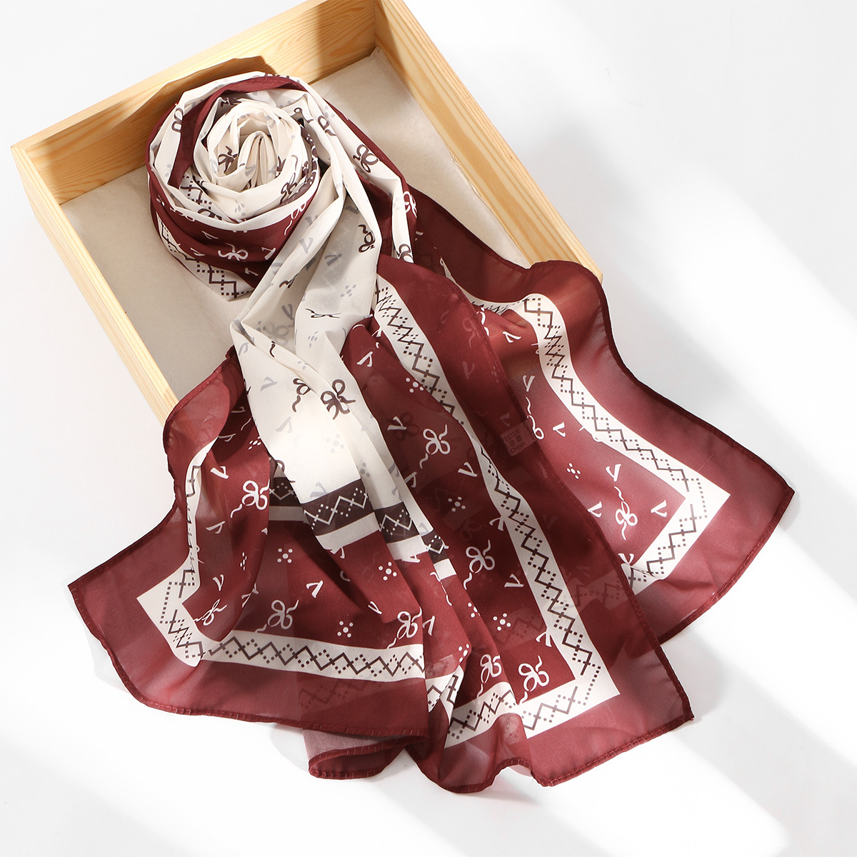 Nouvelle Écharpe Longue en Chi - Ethnic Fashion Sale avis et prix